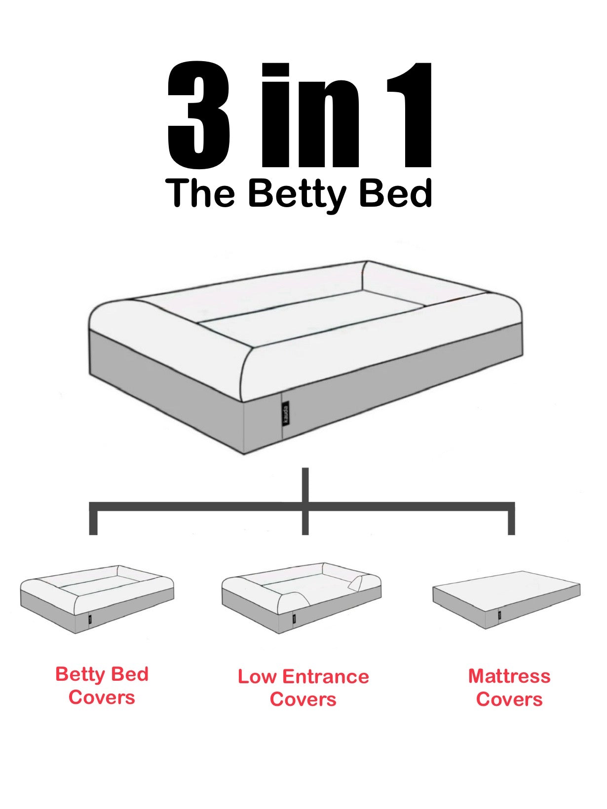 The Betty Bed S+