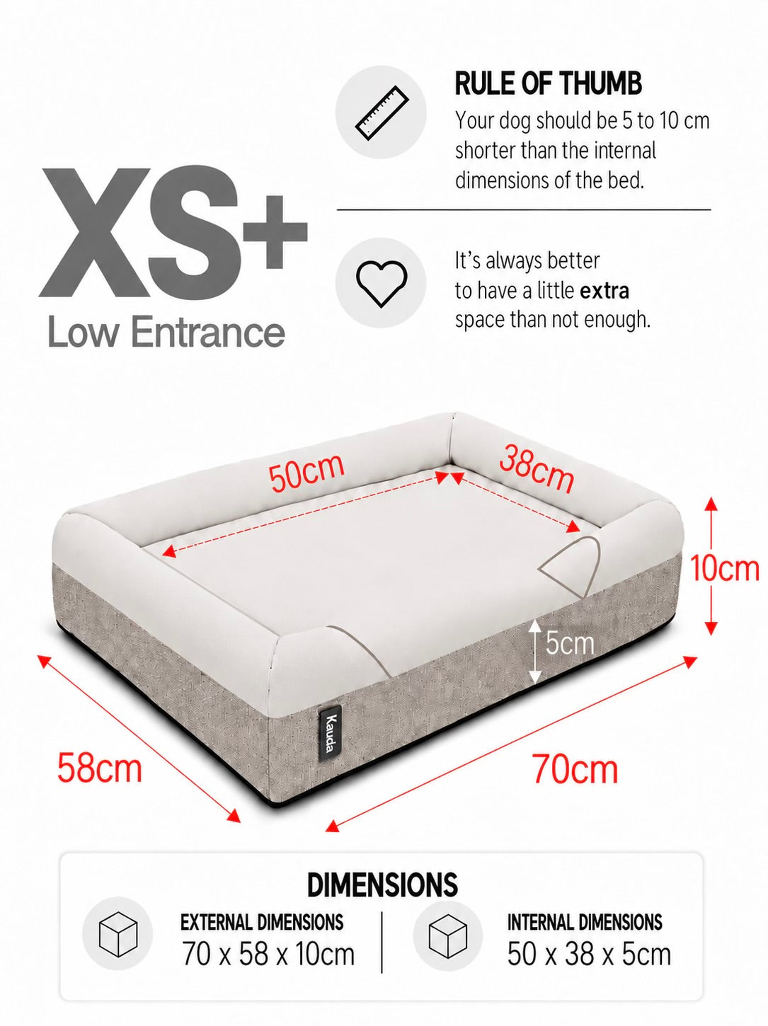 Low Entrance Bed XS+