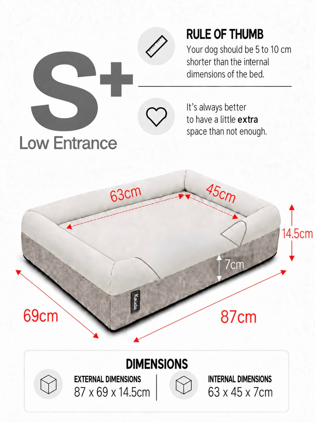 Low Entrance Bed S+